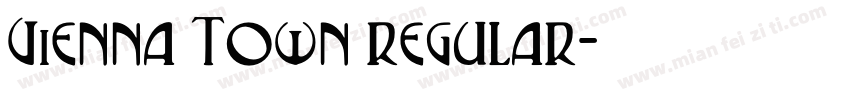 Vienna Town Regular字体转换